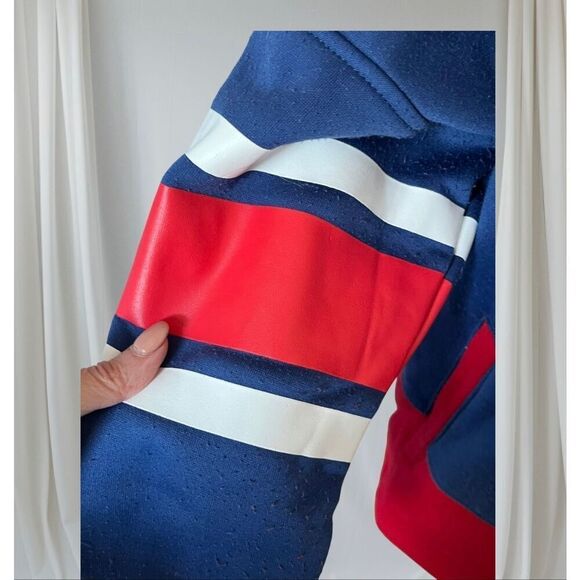 Rare Reebok Face Off Collections USA Americans Hockey Jersey Heavyweight Men's S - Picture 5 of 9